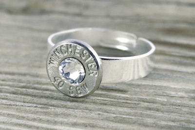 40 Caliber Nickel Bullet Adjustable Ring Pistol Custom Bullet