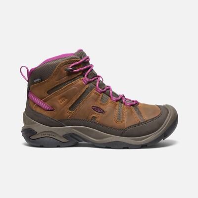 KEEN Circadia Vent Hiking Boot Shoe Women's Sz. 9 Waterproof  Syrup Bosenberry.