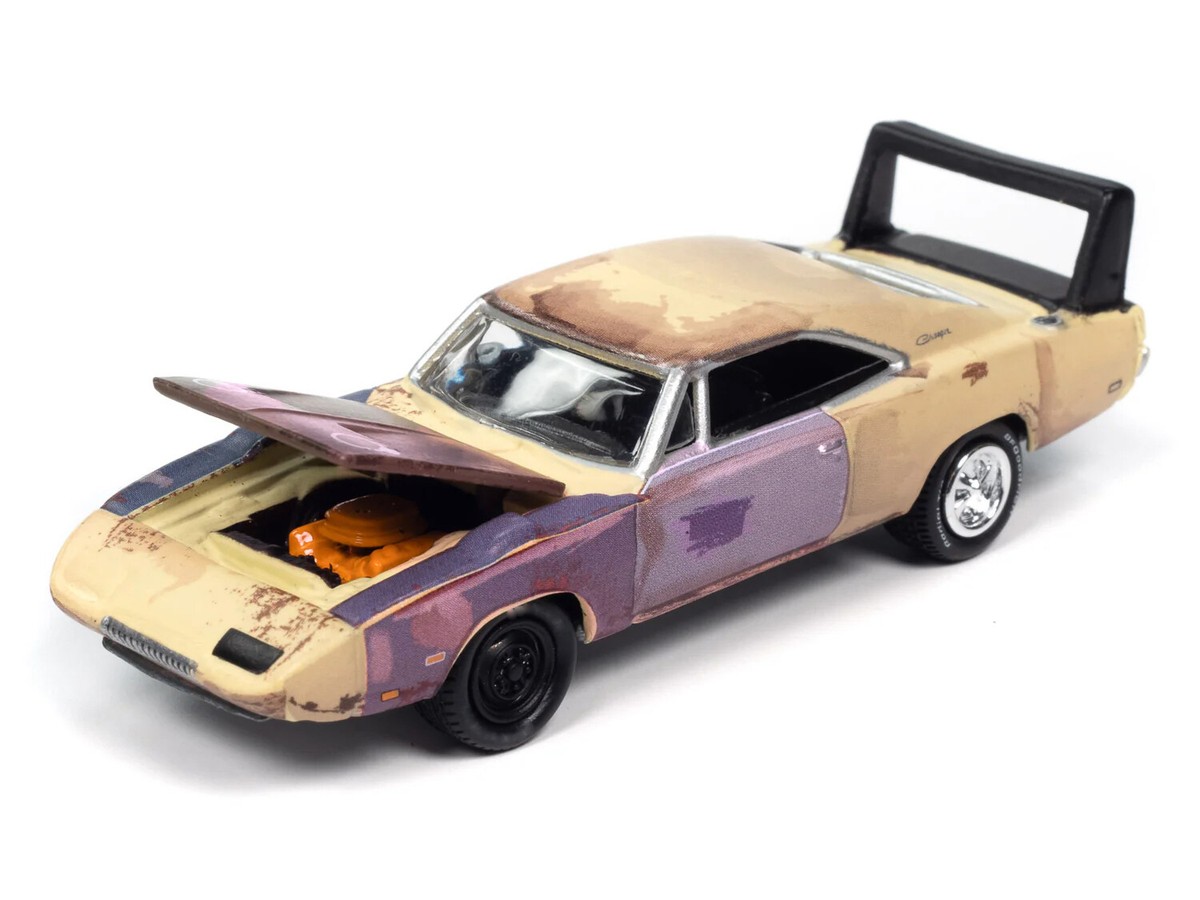 1969 Dodge Charger Daytona Beige Weathered Pop Culture 2024