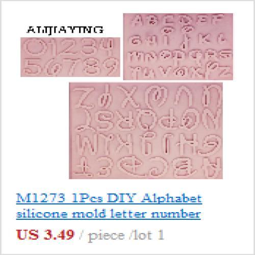 Happy Birthday Letters Silicone Mold Chocolate Fondant Cake Decoration Tools Mou - Bild 17 von 24