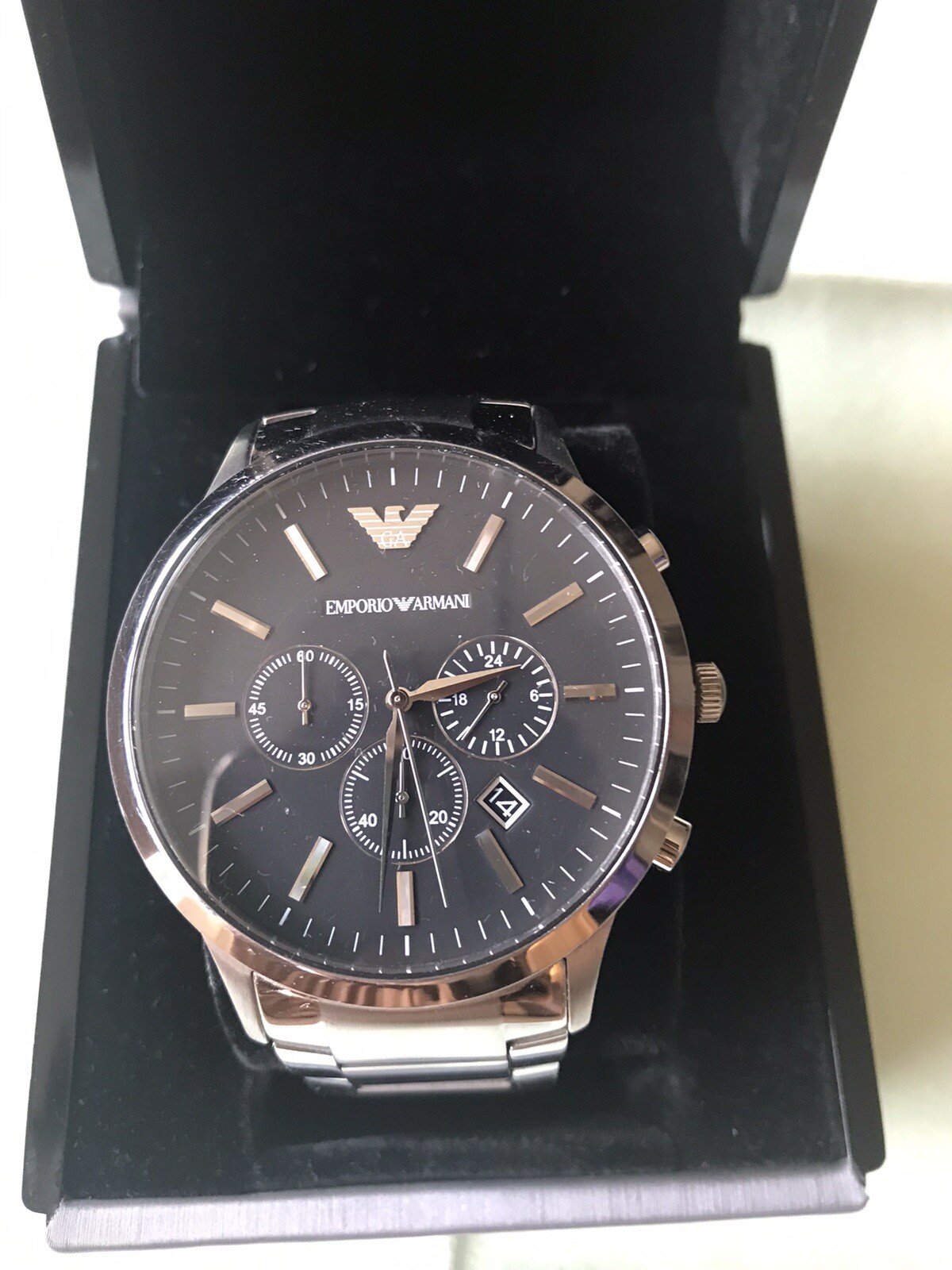 armani chronograph