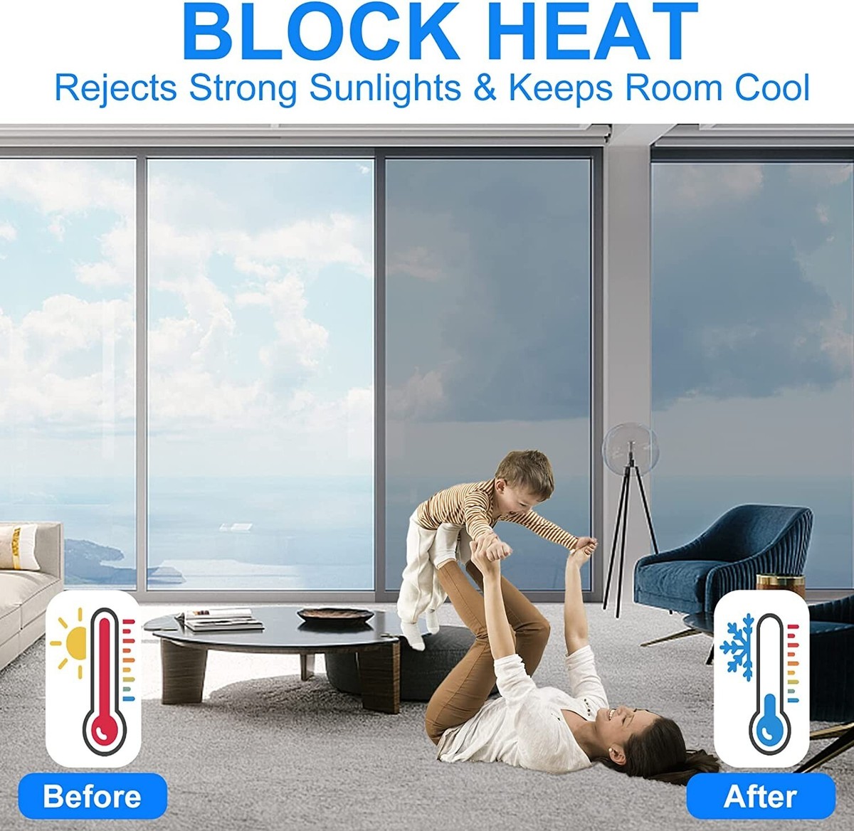 Film Polarisant Pour Voiture – Effet Miroir, Anti-chaleur Et Anti-UV – Couleur Argent