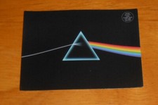 Pink Floyd Sticker rectangle 3x2.5 The Dark Side of the Moon prism 