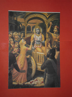 COLLECTIBLE POSTCARD - MAHABHARATA - No. 12 - editions the old - NEW