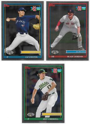 2021 TOPPS PRO DEBUT INSERTS CHROME PAPER REFRACTOR GOLD BLUE GREEN YOU PICK 