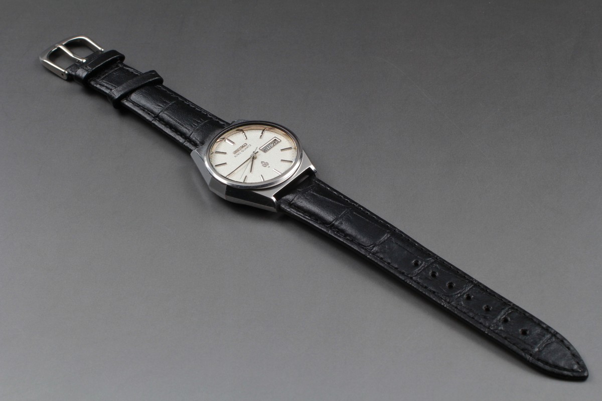 Exc+5] 1977 SEIKO 4823-8050 KING QUARTZ 48 Movement Vintage