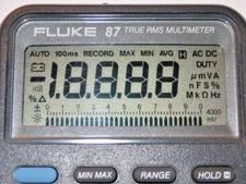 Fluke 87 Replacement Contact Kit for faded Display Digits NO LCD GLASS INCLUDED