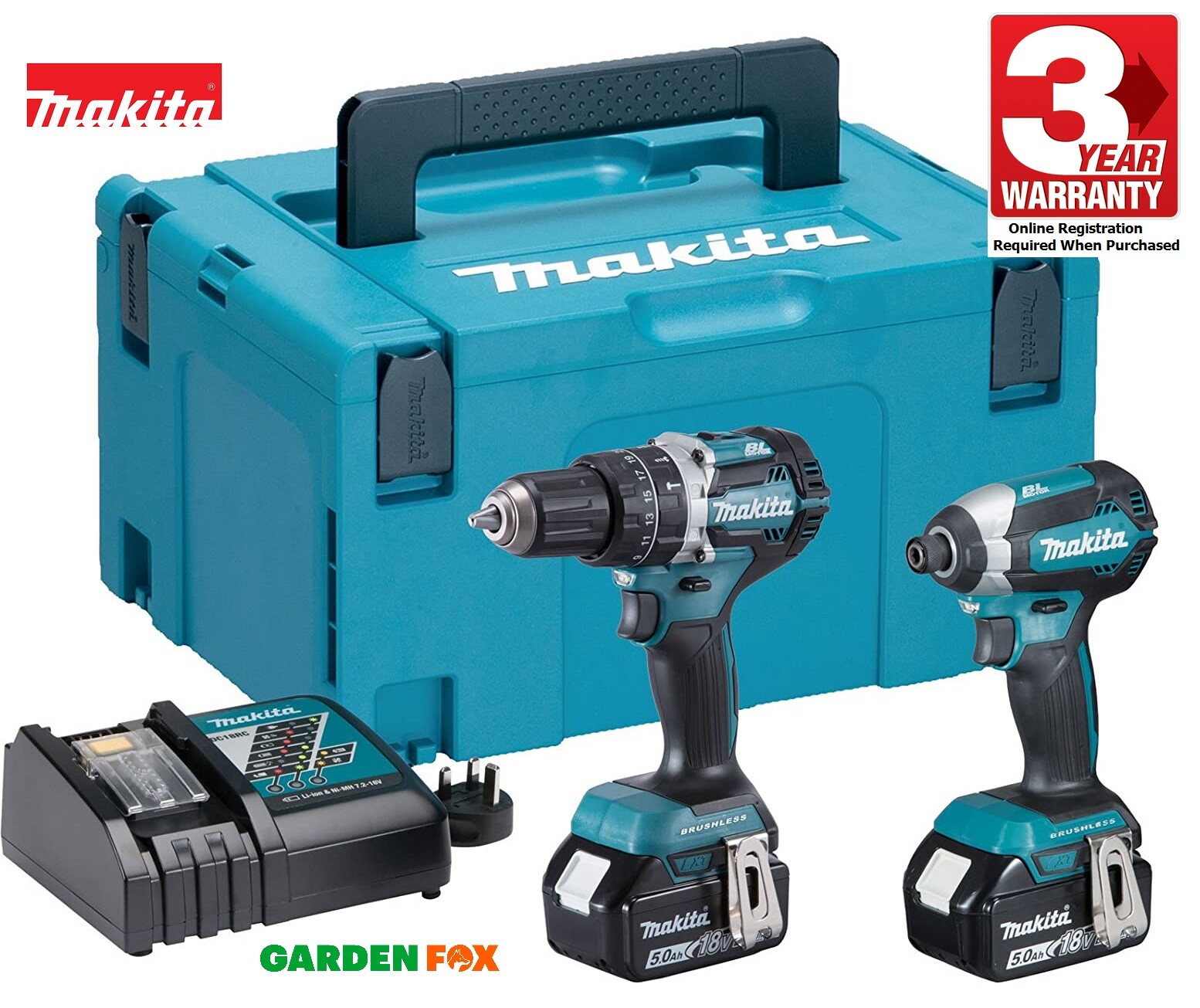 MAKITA DHP484 DTD153 Combi Drill 