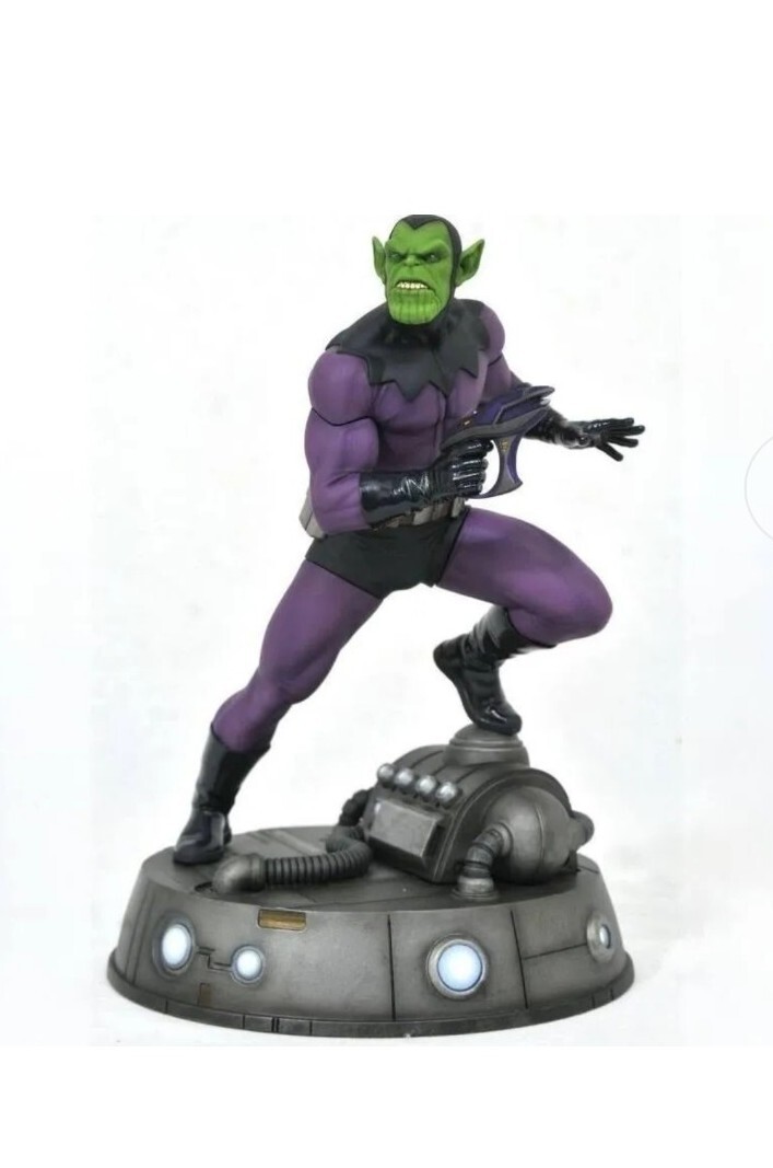 Skrull Diorama Figure 10"" Tall Marvel Comic Gallery Skrull Statue DIAMOND SELECT