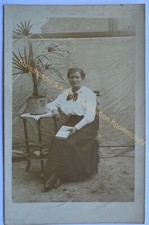 orig. Foto AK Frau Dame