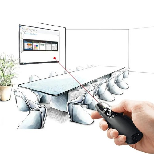 USB Wireless Presenter Red Laser Pointer PPT Remote Control for Powerpoint - 第 10/14 張圖片