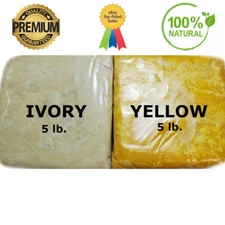 Raw African Shea Butter 5 lbs 100% Pure Natural Organic Unrefined Bulk Wholesale