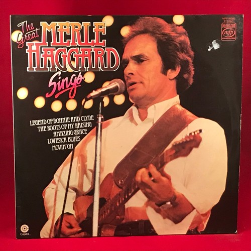 MERLE HAGGARD The Great Merle Haggard Sings UK Vinyl LP EXCELLENT CONDITION - 第 1/1 張圖片