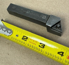 KENNAMETAL INDEXABLE LATHE TOOL HOLDER TGI 83, CUT TO 3.5" OAL, 0.5"X0.5" SHANK