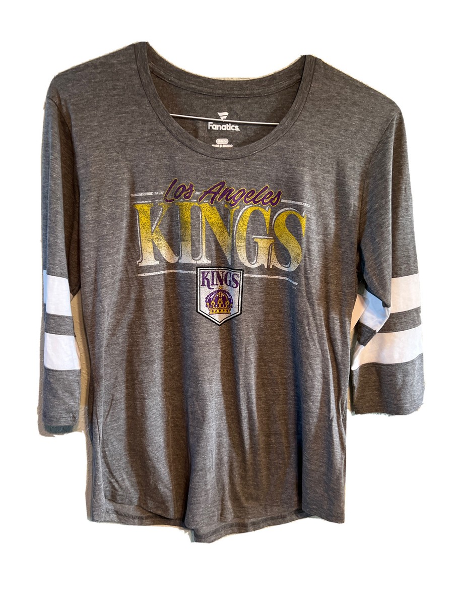 Fanatics LA Kings Los Angeles NHL Hockey T-Shirt Woman Sz Medium