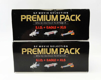 SF MOVIE SELECTION PREMIUM PACK S.I.D.+EAGLE+XL5 Complete Set of 2