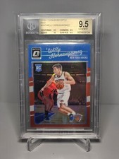 2016-17 Donruss Optic Willy Hernangomez Holo Red RC BGS 9.5 Super Rare #197 /99