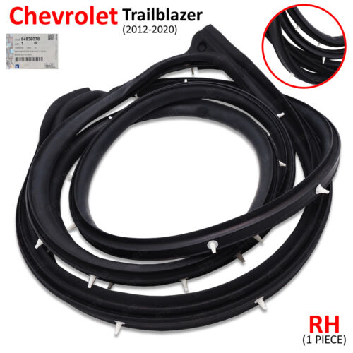 For Chevrolet Trailblazer 2012 - '20 Rear Right Door Rubber Seal Weatherstrip - Picture 1 of 11
