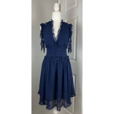CHLOE Vintage 100% Silk Dress | eBay