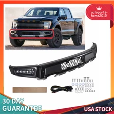 Raptor Style Front Bumper Assembly For 2015 2016 2017 Ford F-150 W/ LED Lamp US
