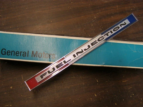 1965 Chevrolet Corvette Fuel Injection Emblems GM NOS OEM 3857572