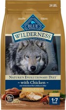 Blue Buffalo Wilderness Natural High Protein Dry Food for Adult Dog Chicken