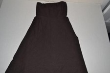J CREW BROWN STRAPLESS DRESS WOMENS SIZE 2