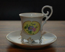 Lindner Handbemalte Espressotasse Annabel