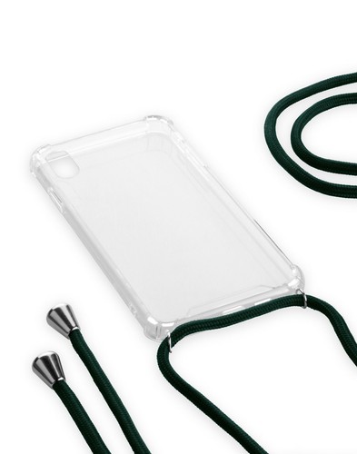 TPU Umhängetasche Handy Kette Hülle Case Cover mit Kordel Olive Höhenverstellbar - Picture 16 of 27