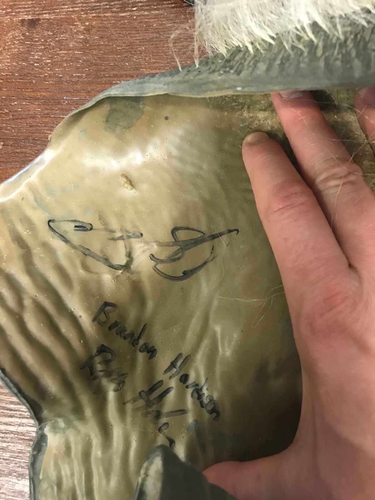 walking dead alpha mask signed - image 5