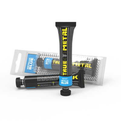 AK INTERACTIVE 451 TRUE METAL - METALLIC BLUE 20ml (Metallic paint - wax base)