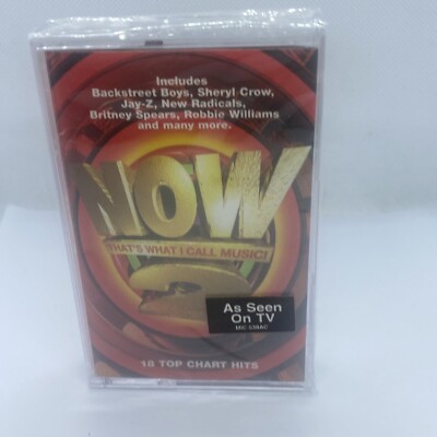 Now 2 Compilation USA Rare New Sealed Britney Etc Collectable Cassette Tape
