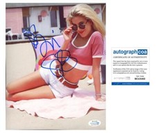 Tori Spelling "Beverly Hills 90210" AUTOGRAPH Signed 'Donna' 8x10 Photo ACOA