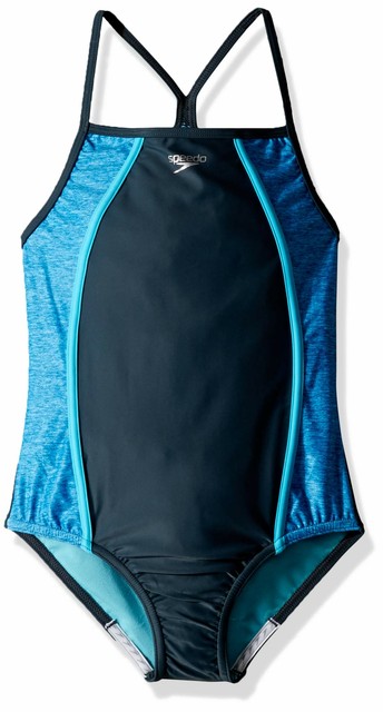 Speedo No Wedgie Worry Swimsuit 1pc Girls Size 7 For Sale Online Ebay