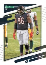 Akiem Hicks 2021 Donruss Football Name Printing Error Card#208 Rare SP 1st Print