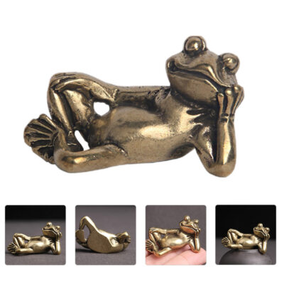 Fengshui-Glücksstatue Frosch-Ornamente Autofensterdekoration