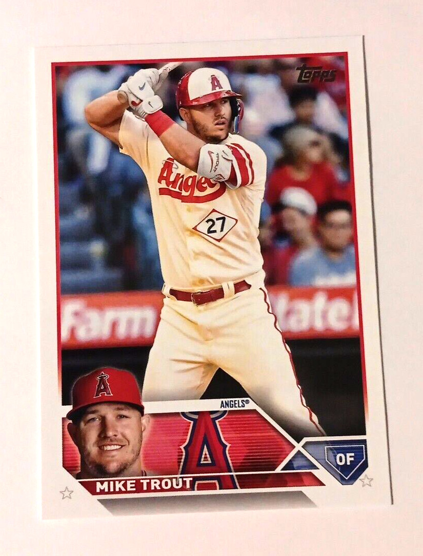 2023 Topps #27, Mike Trout