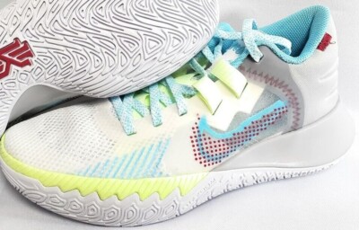 Mens Nike Kyrie Flytrap V CZ4100 102 White Blue Basketball