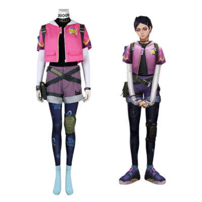 Valorant Agent Clove Cosplay Costume | Gaming Outfit
