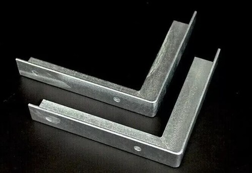 4 x Terrassenrost Gitterrost Winkel 27 x 30 cm bzw. 270 x 300 mm feuerverzinkt