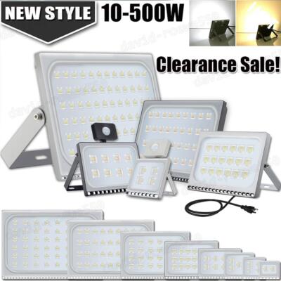 10W-500W 300W 150W LED Flood light Arena Outdoor Garden Yard SpotLight IP65 110V