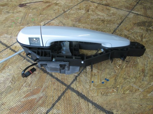 Right Rear Side Exterior Door Handle White A96 BMW F30 OEM 335i 328i 330i 340i - Picture 2 of 5