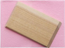Paño de pulido Yoshiharu EZ-Care placa de madera fácil de pulir hoja de gubia V/U