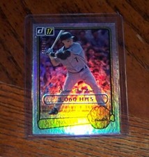 2017 DONRUSS BASEBALL 1983 RETRO CAREER STAT LINE CRAIG BIGGIO #061/500