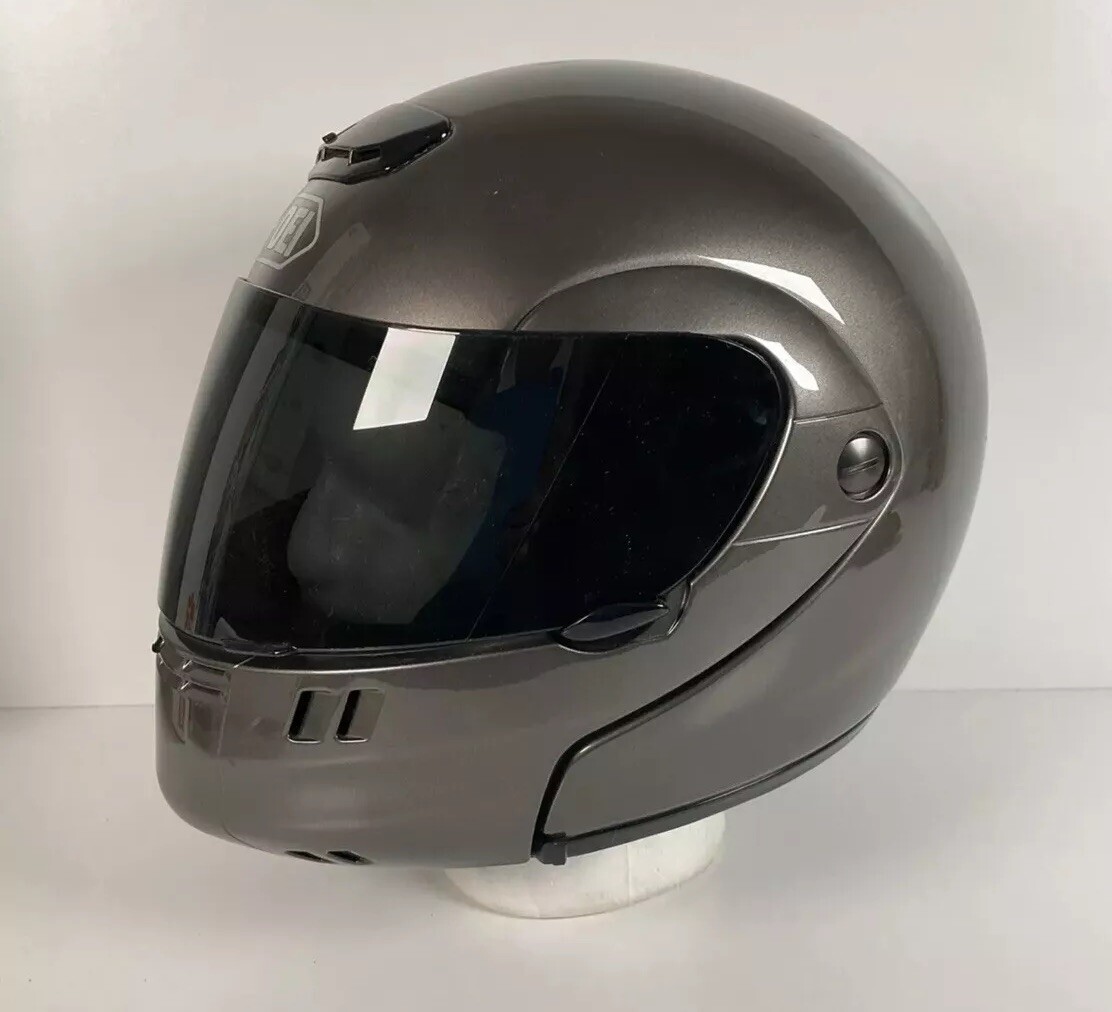 Shoei Syncrotec Motorcycle Helmet Small 55-56 Full Face Dark