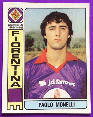Fiorentina, Paolo Monelli *Figur Sticker Nr. 152* Panini Kollektion 1981/1982