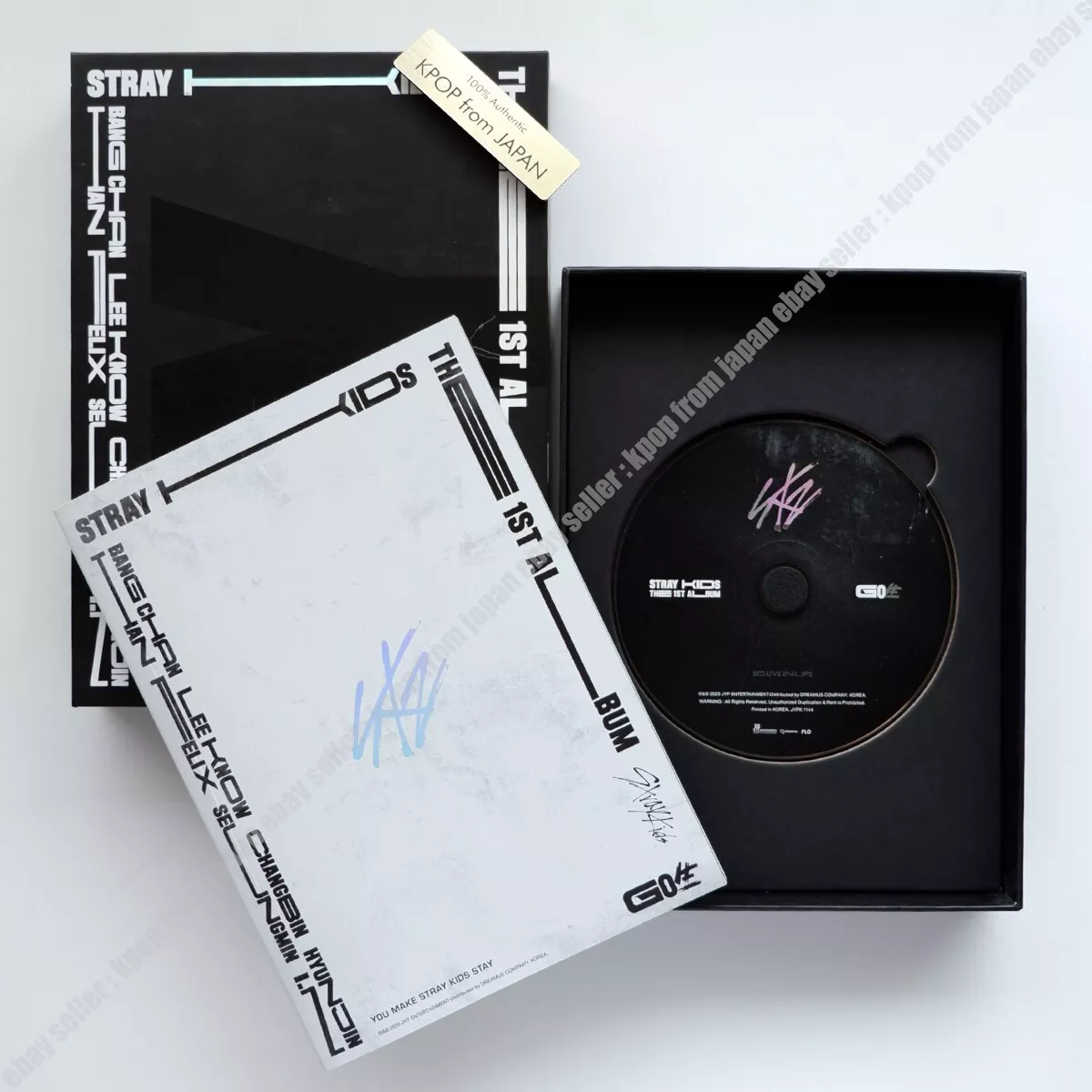 Stray Kids Go Live Limited Edition BOX + CD + Photobook Album