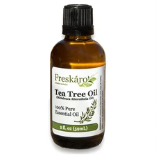 Pack of 3 : Freskaro Tea Tree Oil 100% Pure Essential Oil | 2 fl oz 