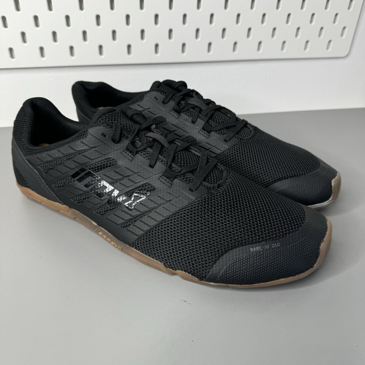 Inov-8 Bare XF 210 v3 Cross Trainer Barefoot Shoe Black Gum