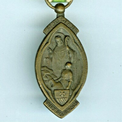 MEDAILLE RELIGIEUSE ANCIENNE. DIOCESE DE LA ROCHELLE & SAINTES (17